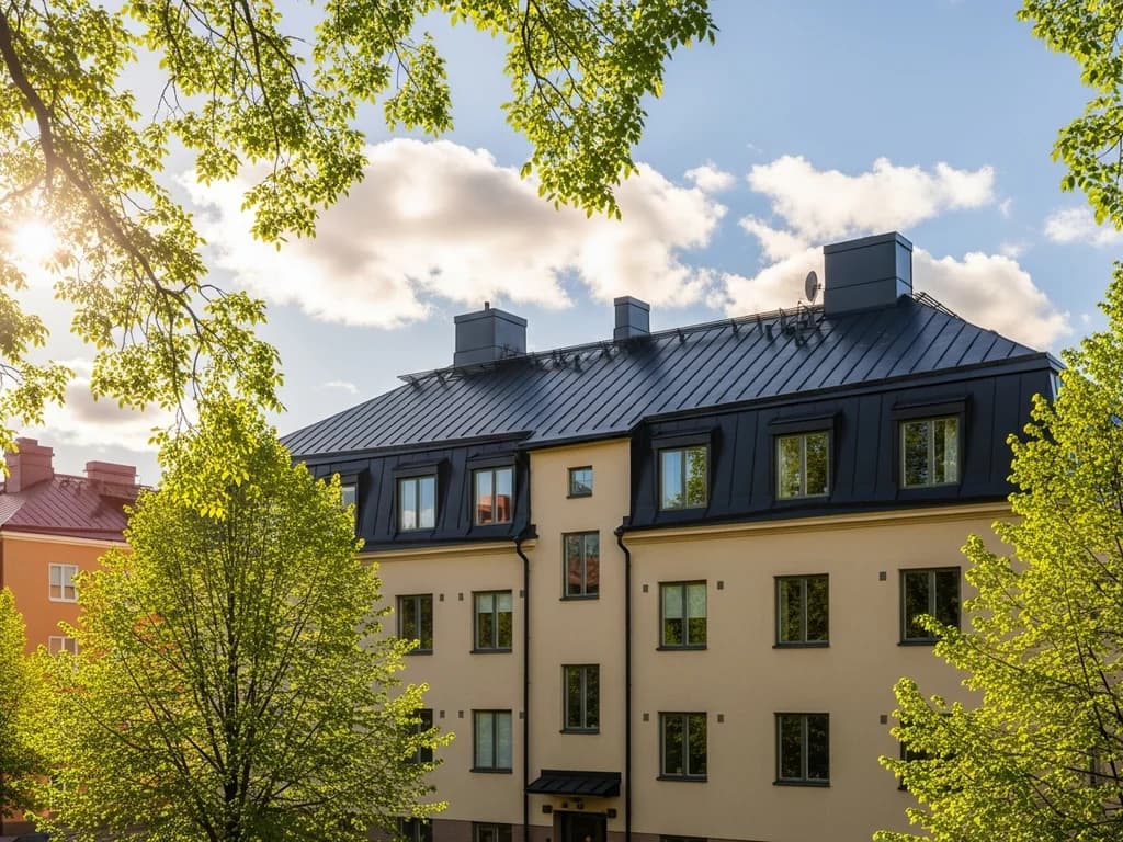 Taloyhtiön kattoremontin prosessi